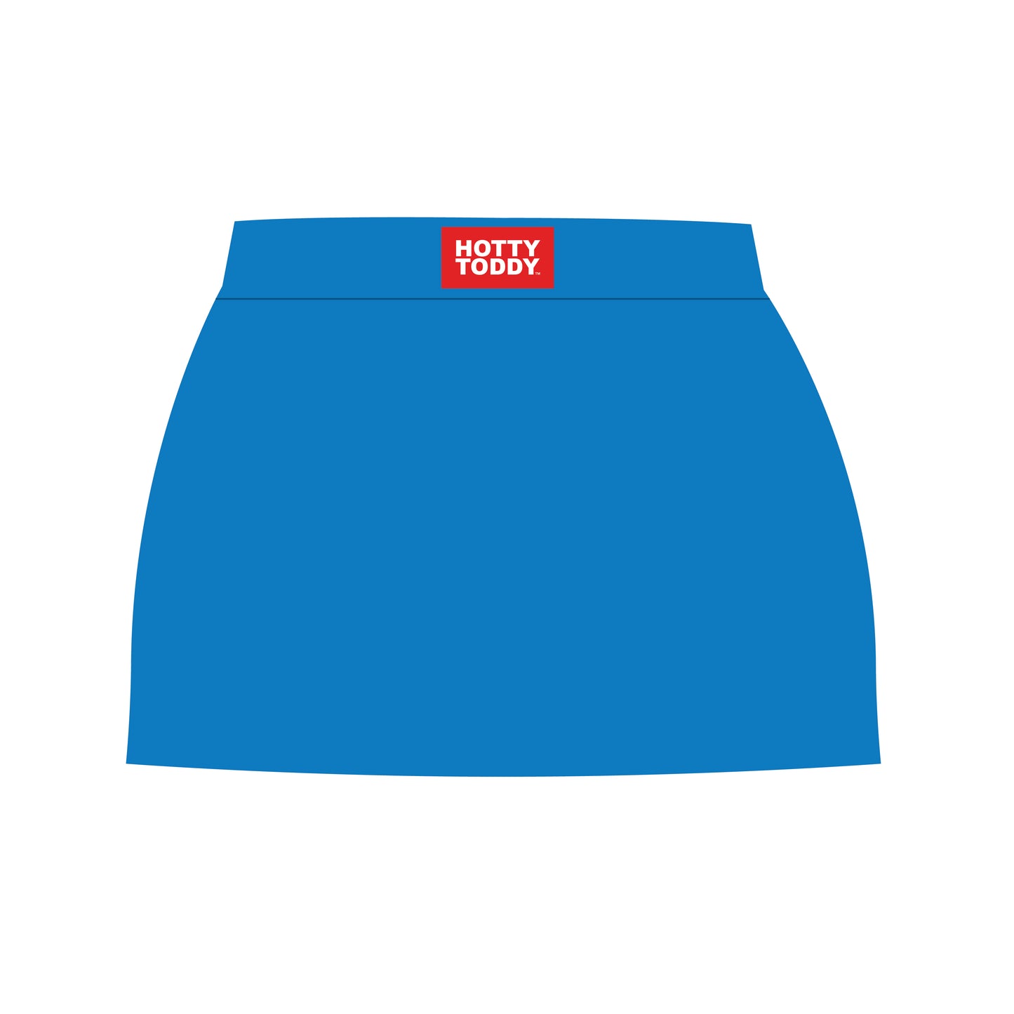 The Hayden High Waisted Skort Hotty Toddy Woven Label | Powder Blue