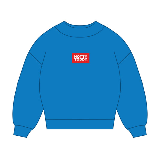 The Mary Mockneck Hotty Toddy Woven Label | Powder Blue
