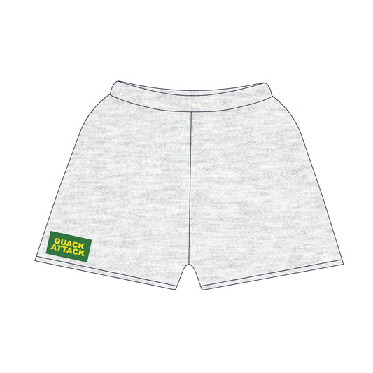 The Becca Shorts Quack Attack Woven Label | Ash