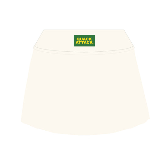 The Alli Tennis Skort Quack Attack Woven Label | Bone