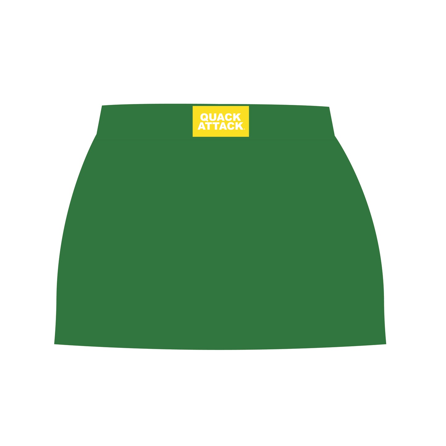 The Hayden High Waisted Skort Quack Attack Woven Label | Youth Kelly Green
