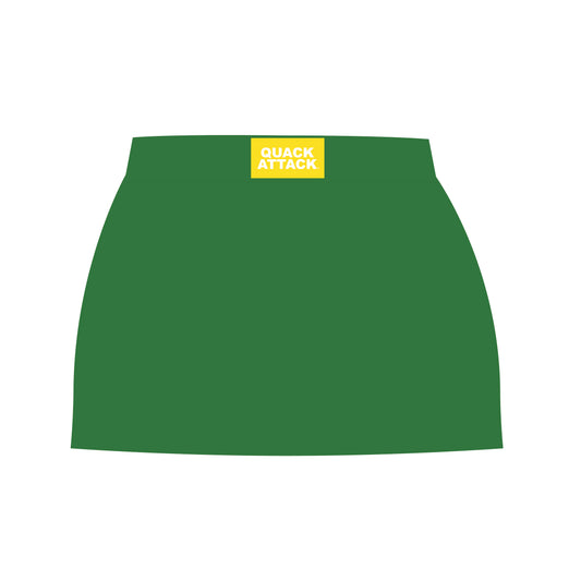 The Hayden High Waisted Skort Quack Attack Woven Label | Kelly Green