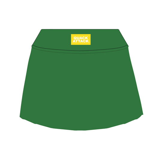 The Alli Tennis Skort Quack Attack Woven Label | Kelly Green