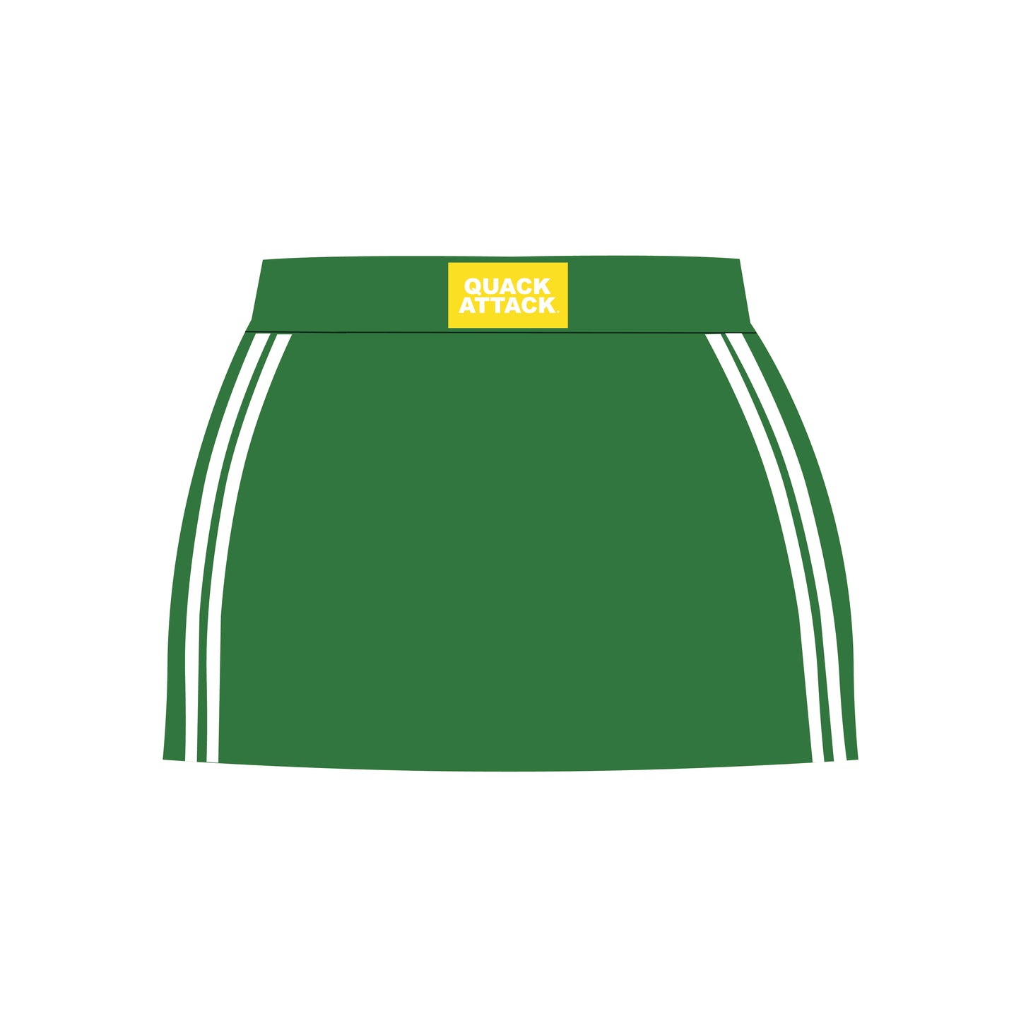 The Savannah Sporty Skort Quack Attack Woven Label | Kelly Green