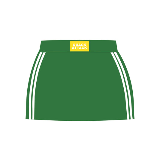 The Savannah Sporty Skort Quack Attack Woven Label | Kelly Green