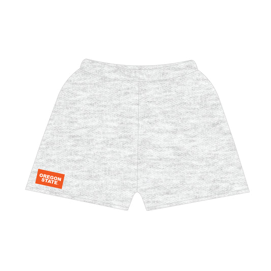 The Becca Shorts Beaver Fever Woven Label | Ash