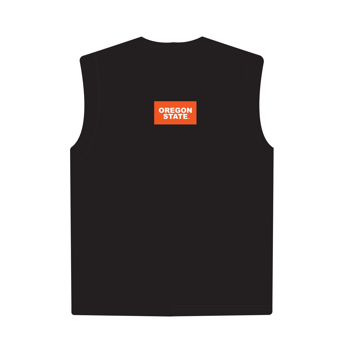 The Anna Active Tank Beaver Fever Woven Label | Youth Black