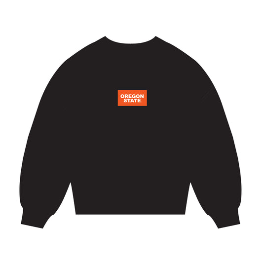 The Mary Mockneck Beaver Fever Woven Label | Youth Black