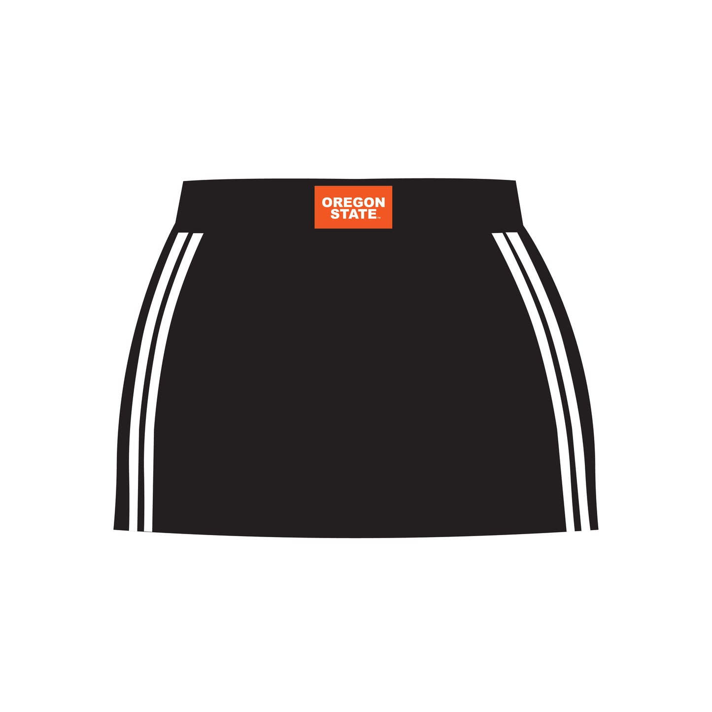 The Savannah Sporty Skort Beaver Fever Woven Label | Youth Black
