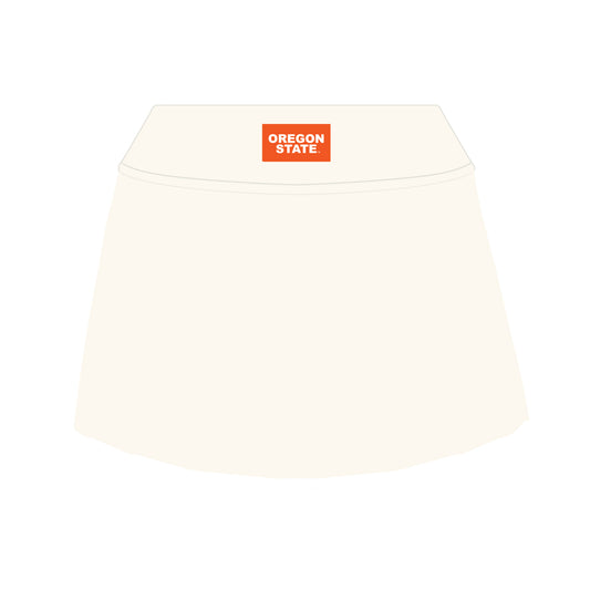 The Alli Tennis Skort Beaver Fever Woven Label | Bone