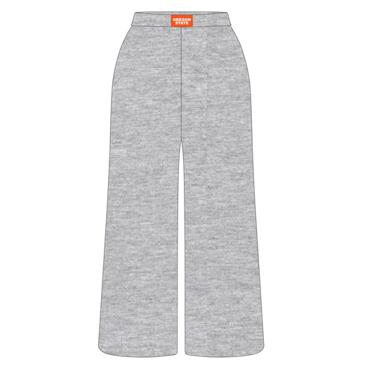 The Ava Airy Pants Beaver Fever Woven Label | Youth Heather Grey