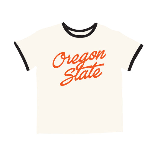 The Roxy Ringer Tee Oregon State | Youth Bone