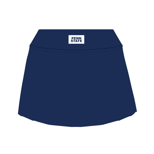 The Alli Tennis Skort Penn State Woven Label | Navy