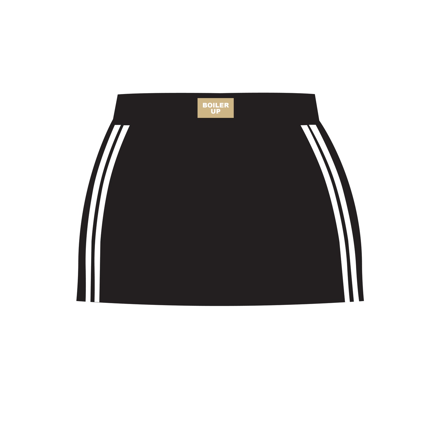 The Savannah Sporty Skort Boiler Up Woven Label | Black