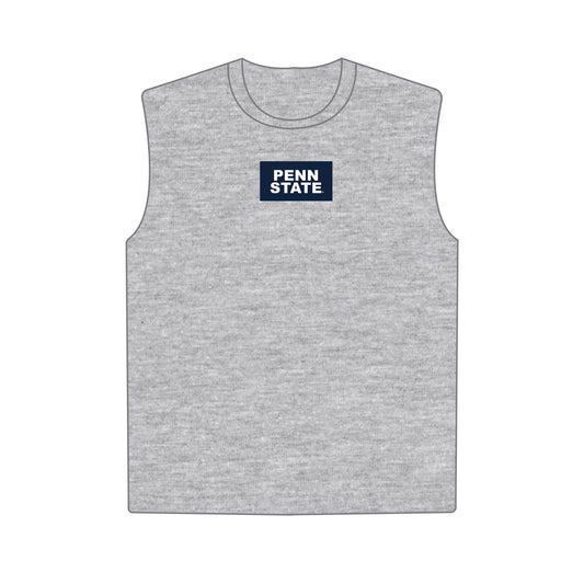 The Anna Active Tank Penn State Woven Label | Heather Grey