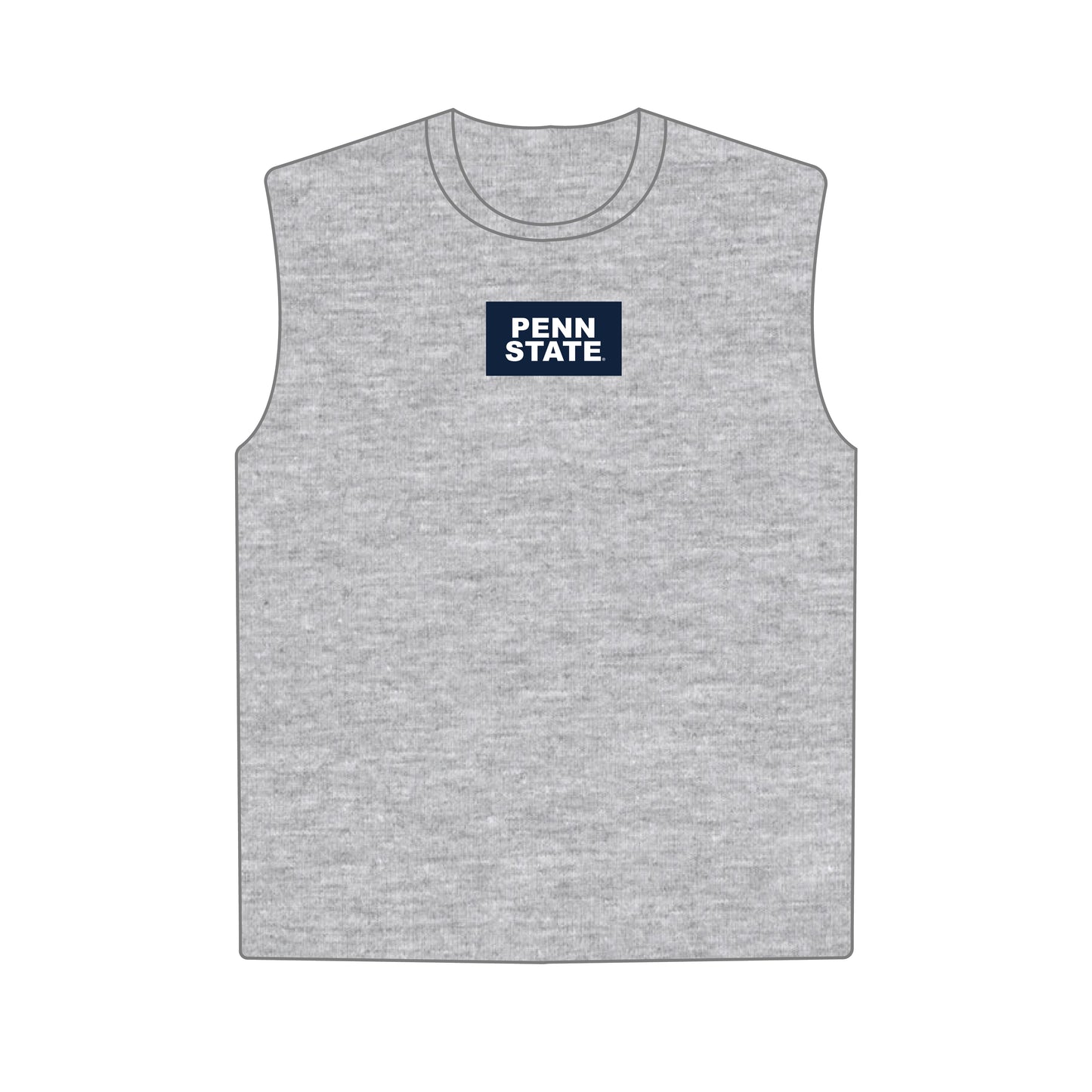 The Anna Active Tank Penn State Woven Label | Youth Heather Grey