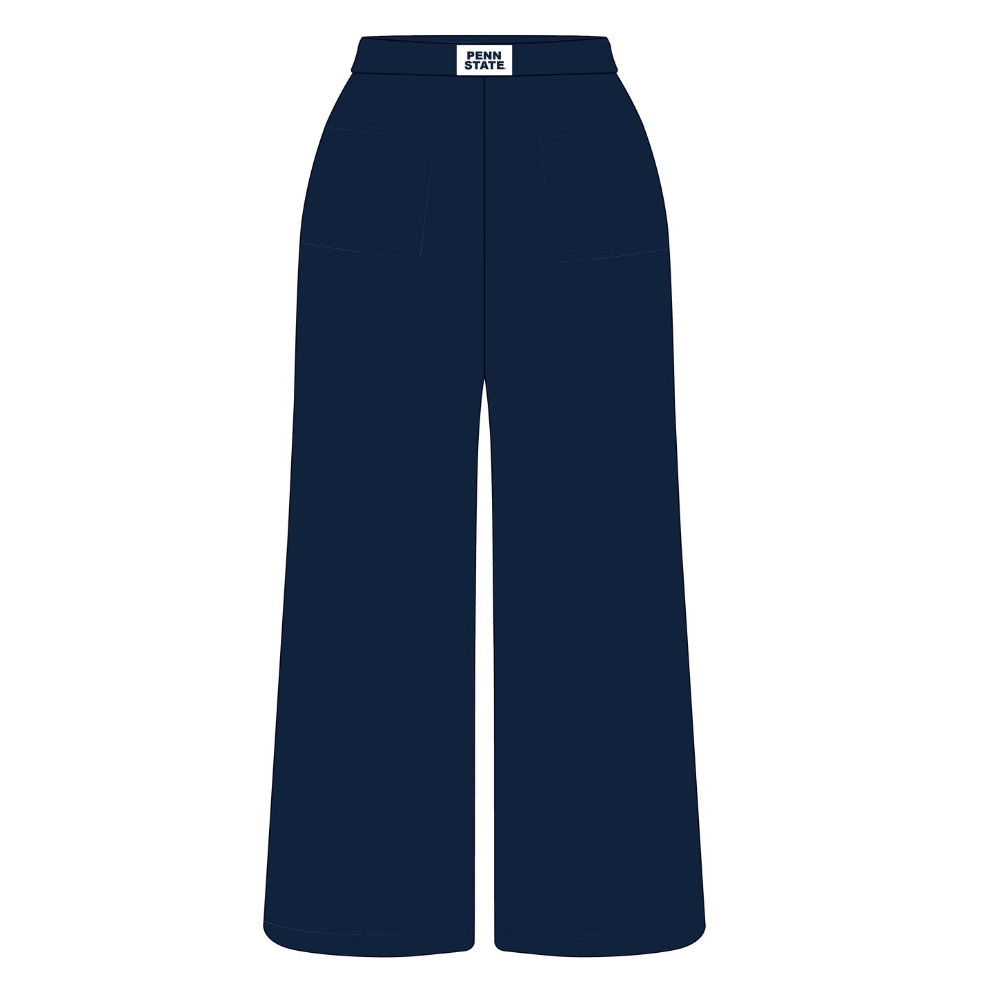 The Ava Airy Pants Penn State Woven Label | Youth Navy