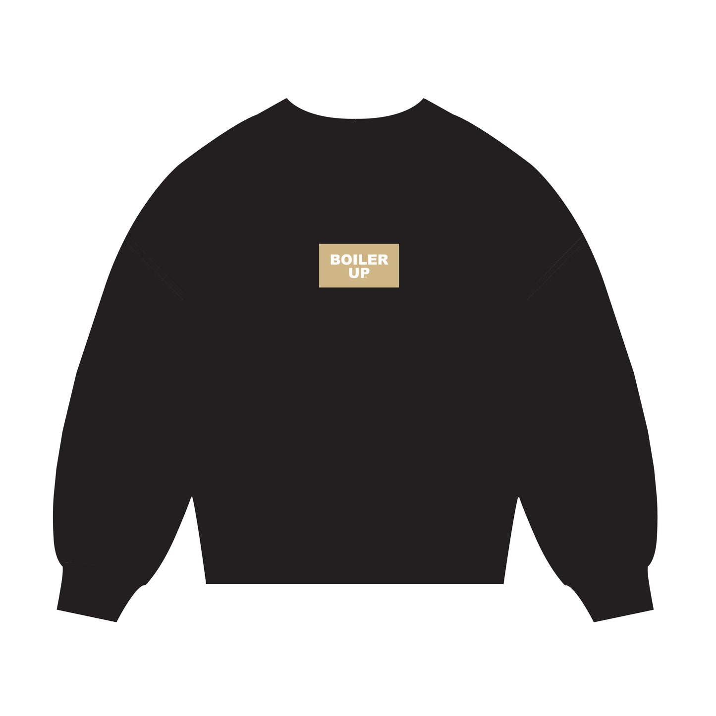 The Mary Mockneck Boiler Up Woven Label | Youth Black
