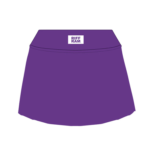 The Alli Tennis Skort Riff Ram Woven Label | Purple