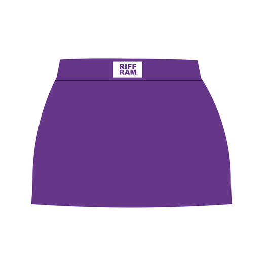 The Anna Active Skort Riff Ram Woven Label | Purple