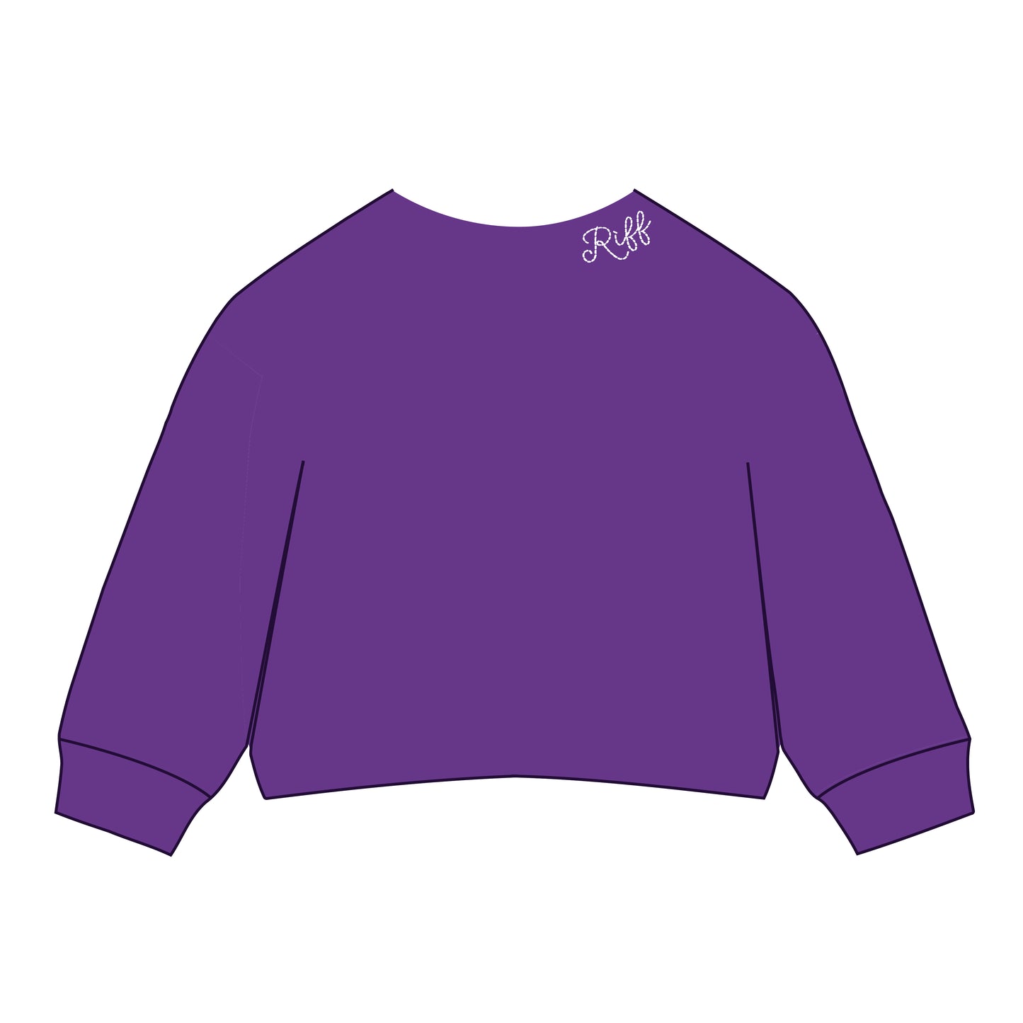 The Lexie Lounge Top TCU | Youth Purple