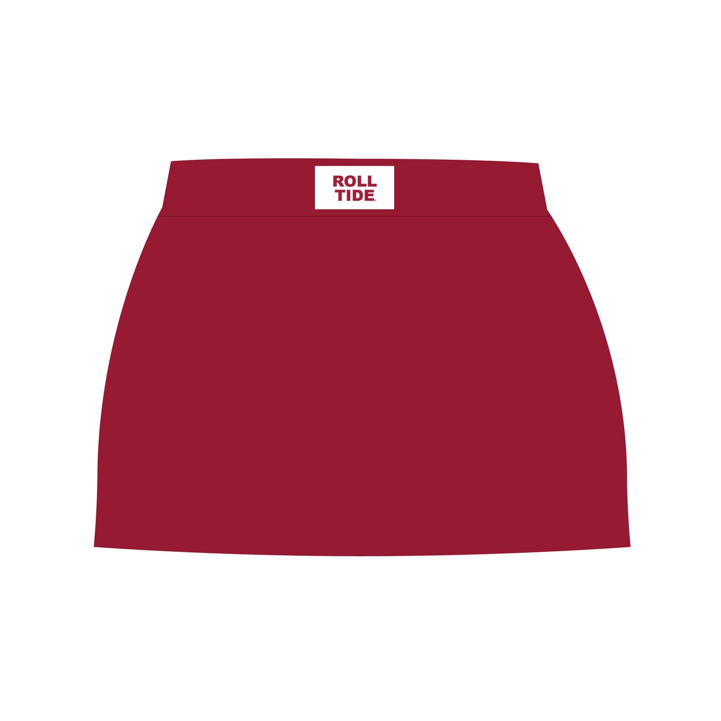 The Anna Active Skort Roll Tide Woven Label | Youth Crimson