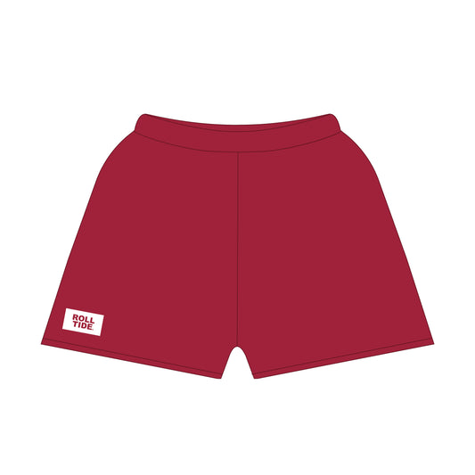 The Becca Shorts Roll Tide Woven Label | Crimson
