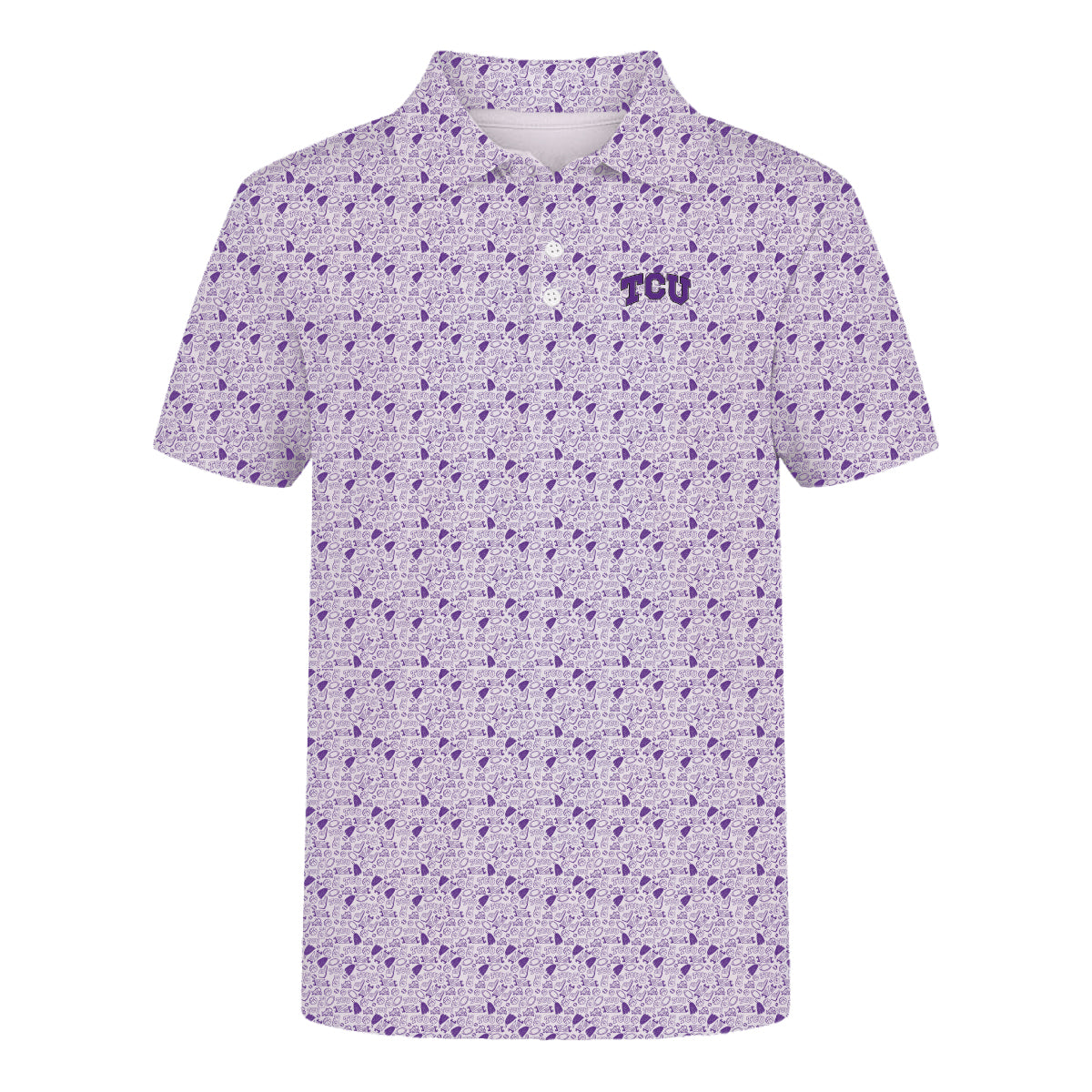 The James Polo TCU | Purple