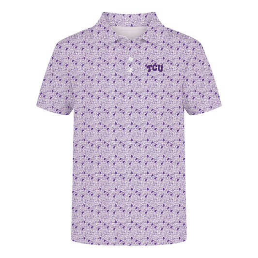 The James Polo TCU | Purple