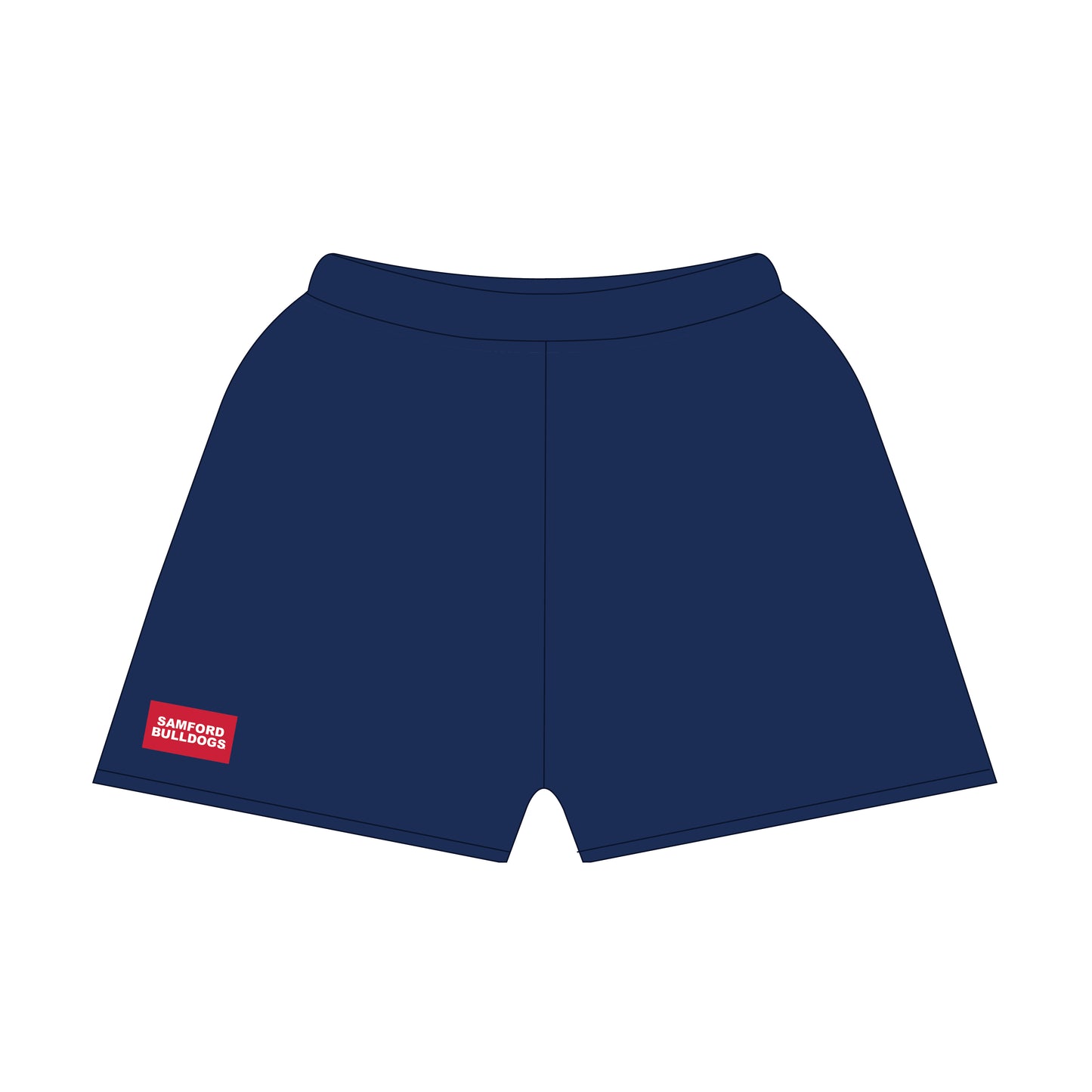 The Becca Shorts Samford Bulldogs Woven Label | Navy
