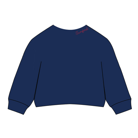 The Lexie Lounge Top Samford | Youth Navy