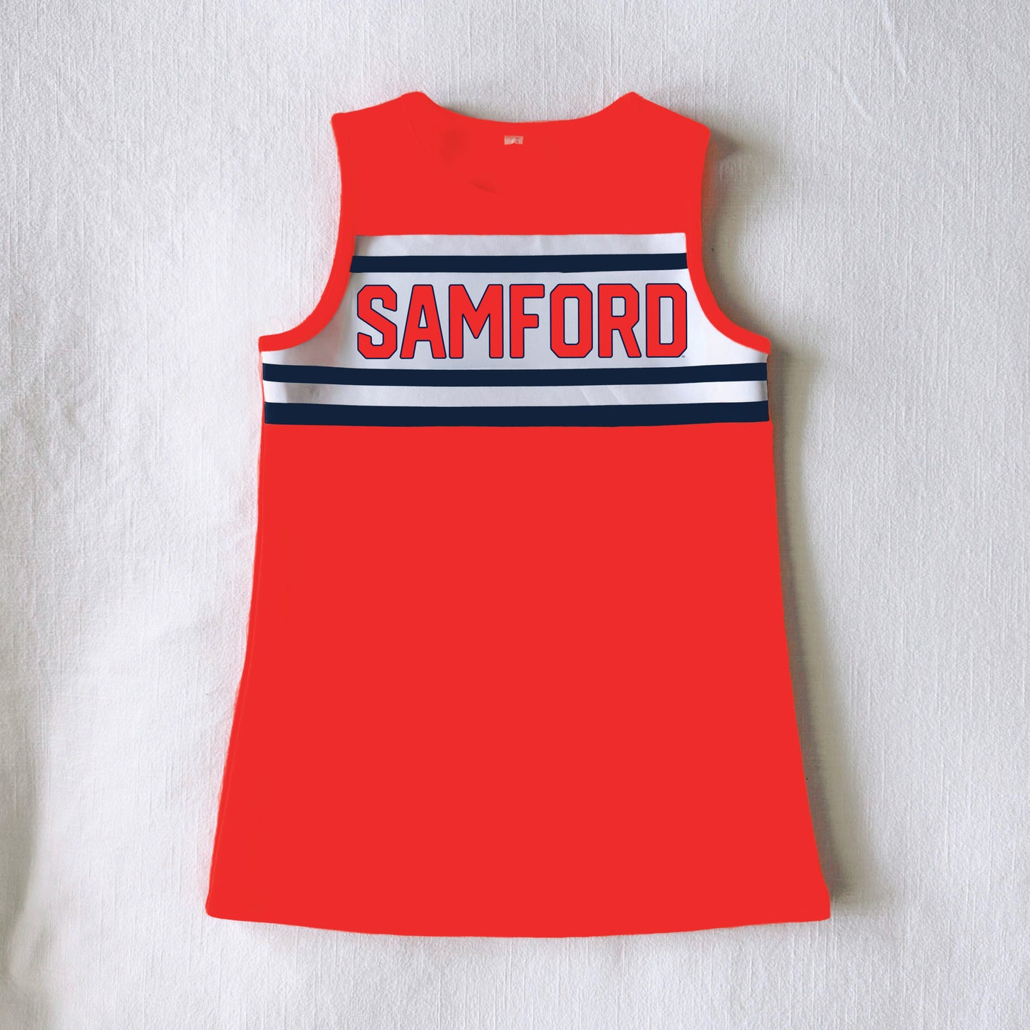 The Classic Cheer Dress Samford | Youth Bright Red