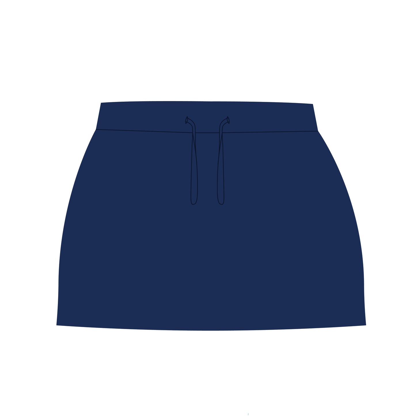 The Anna Active Skort Samford Bulldogs Woven Label | Youth Navy