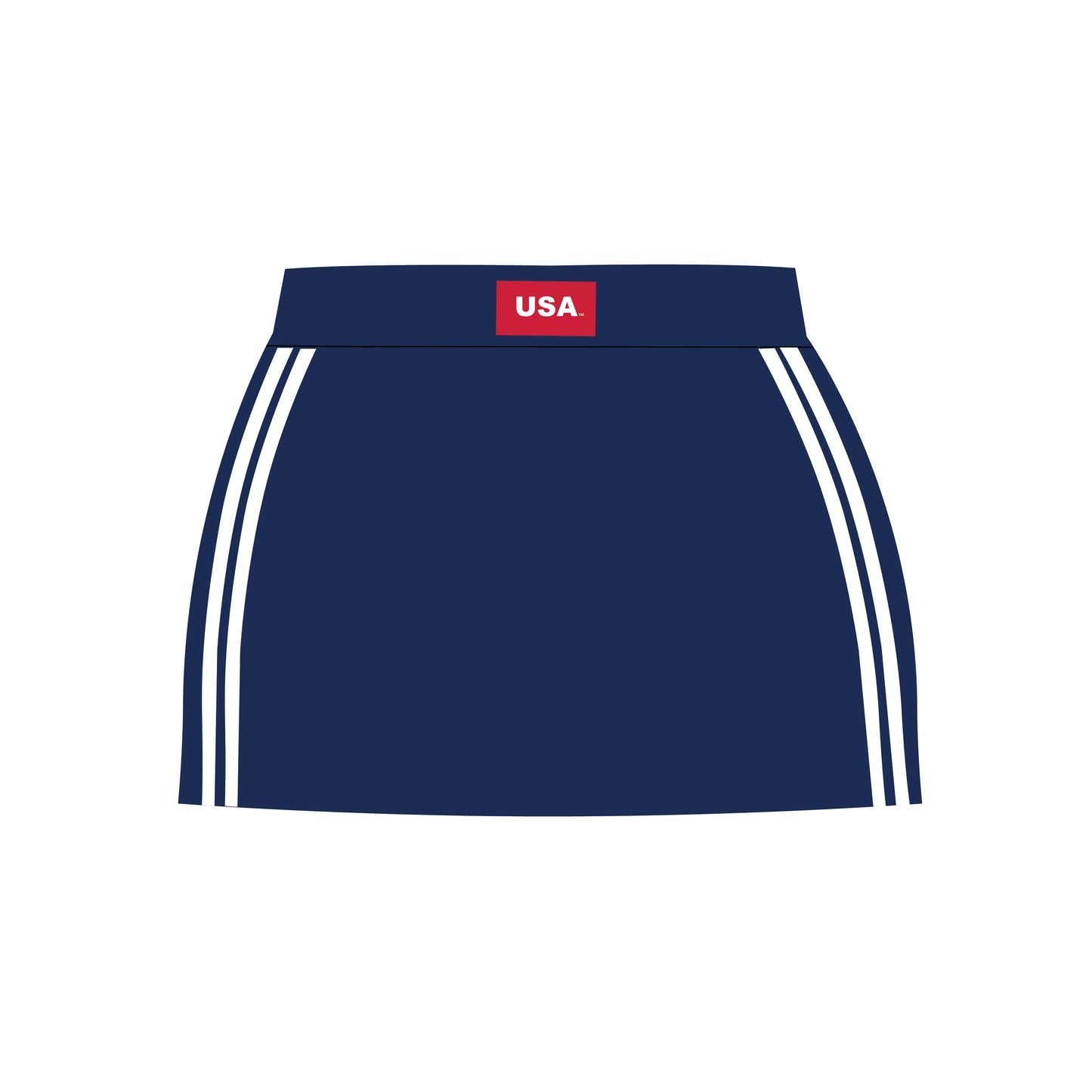 The Savannah Sporty Skort USA Woven Label | Youth Navy