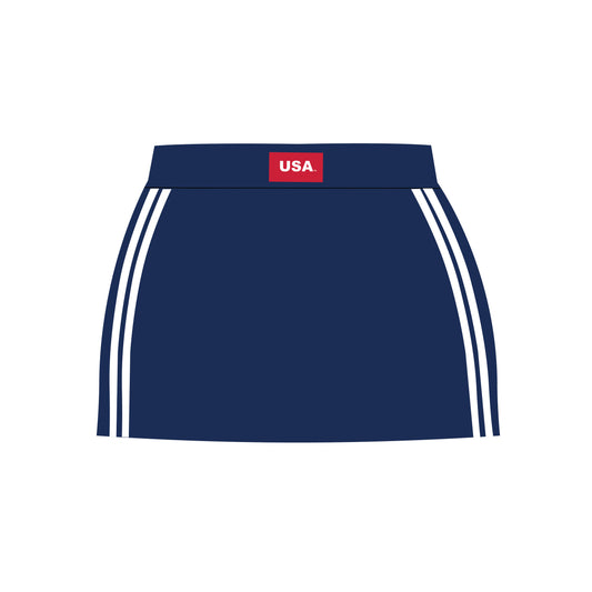 The Savannah Sporty Skort USA Woven Label | Navy