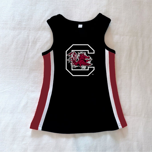 The Power Stripe Cheer Dress South Carolina | Youth Black