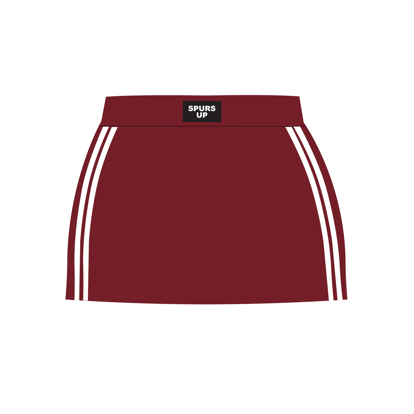 The Savannah Sporty Skort Spurs Up Woven Label | Deep Red