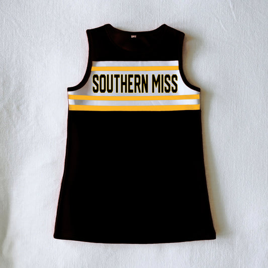 The Classic Cheer Dress Southern Mississippi | Youth Black