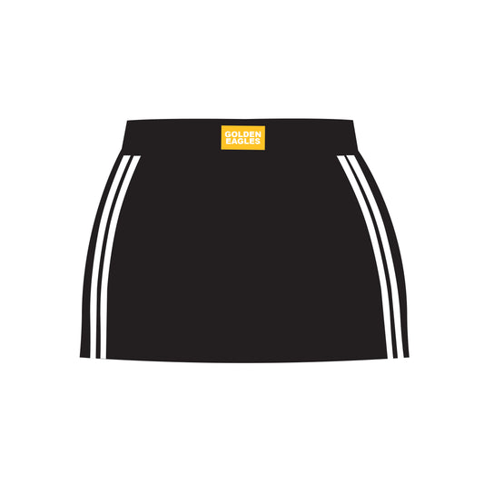 The Savannah Sporty Skort Golden Eagles Woven Label | Black