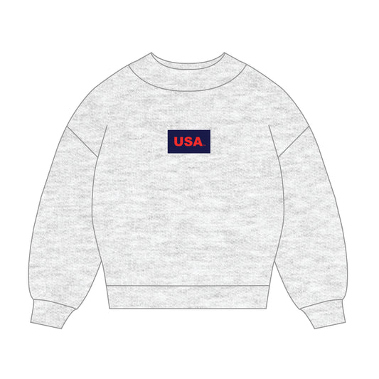 The Mary Mockneck USA Woven Label | Ash