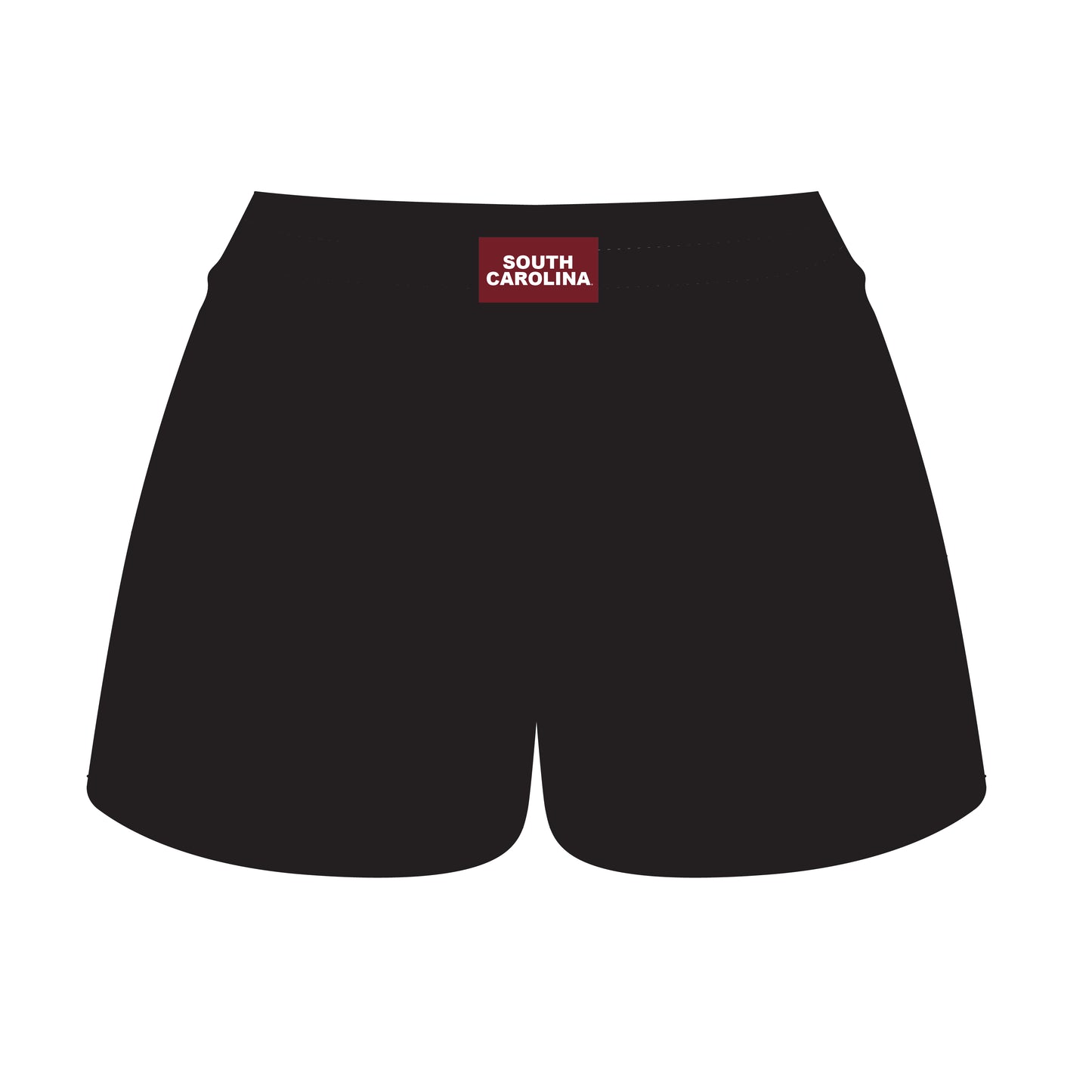 The Ava Airy Shorts South Carolina Woven Label | Black