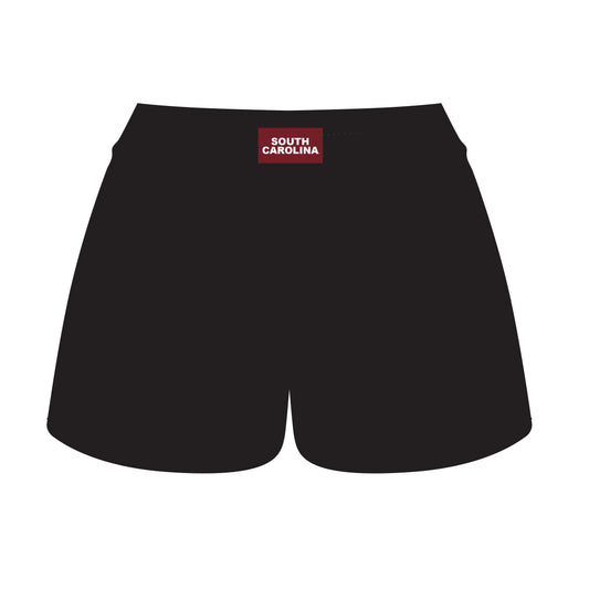 The Ava Airy Shorts South Carolina Woven Label | Black