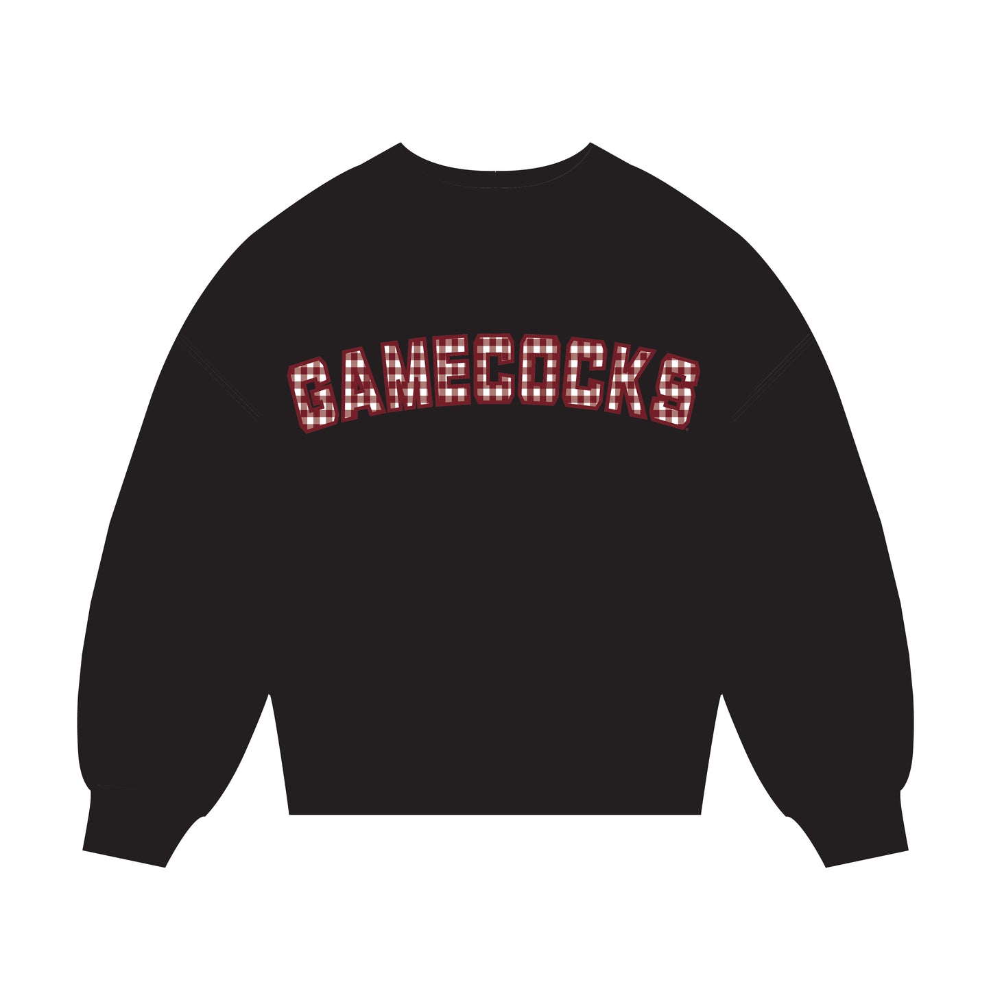The Mallory Gingham Mockneck South Carolina | Youth Black