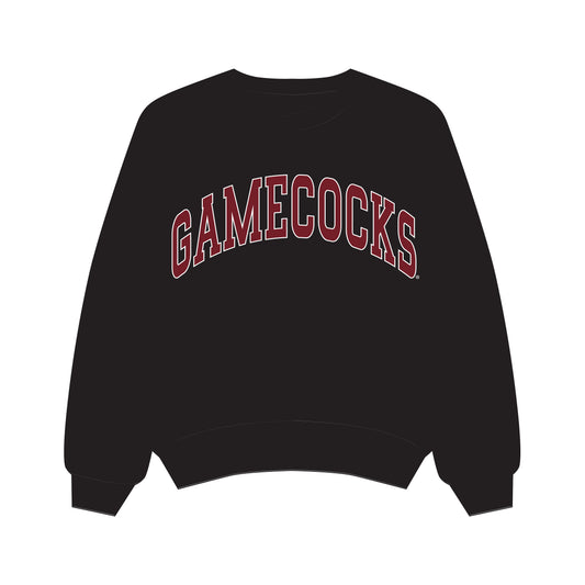 The Olivia Oversized Crewneck South Carolina | Youth Black