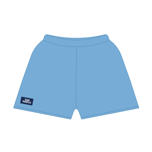 The Becca Shorts Tar Heels Woven Label | Carolina Blue