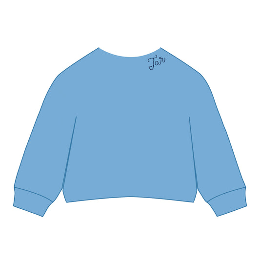 The Lexie Lounge Top North Carolina Tar Heels | Youth Carolina Blue