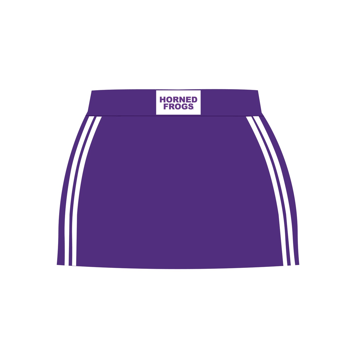 The Savannah Sporty Skort Horned Frogs Woven Label | Purple