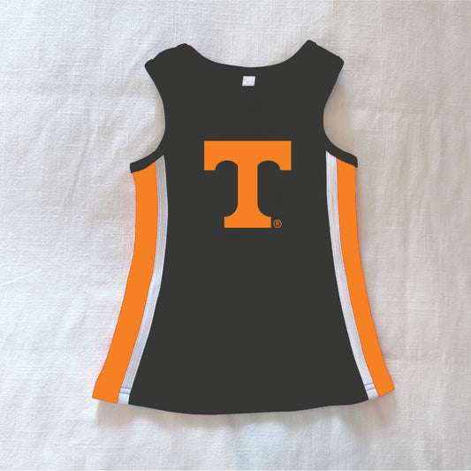 The Power Stripe Cheer Dress Tennessee | Youth Graphite