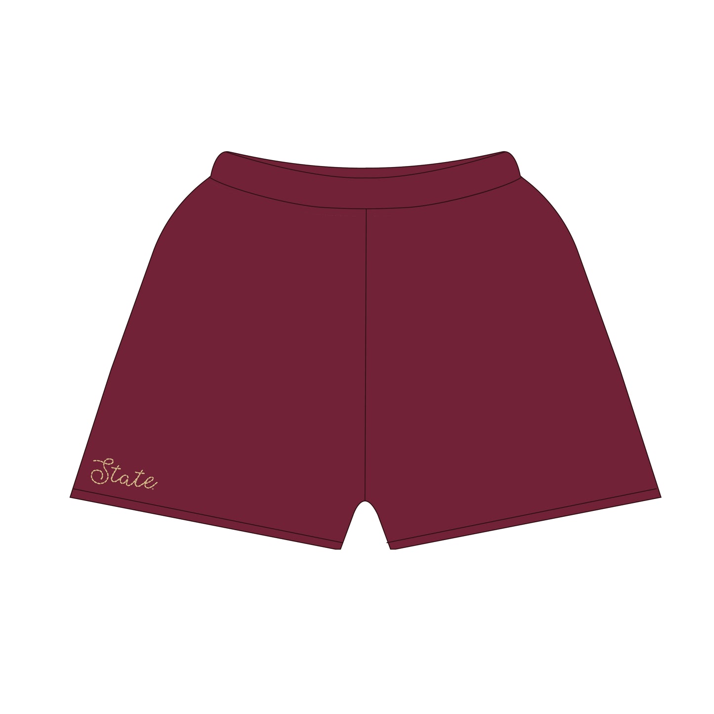 The Lexie Lounge Shorts Texas State | Maroon