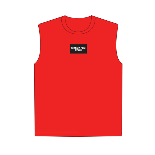 The Anna Active Tank Wreck 'Em Tech Woven Label | Red